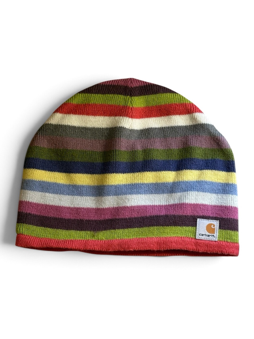 Carhartt Multicolor Striped Knit Beanie Hat